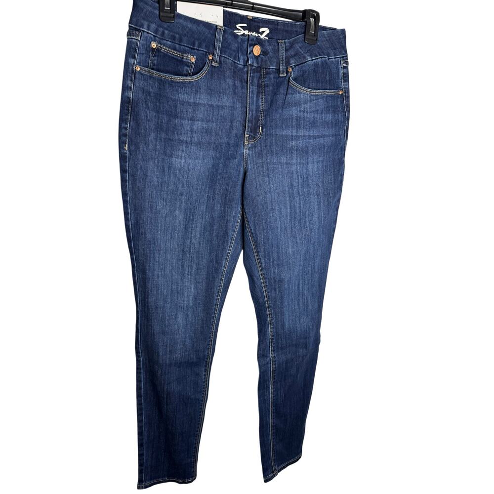 Seven7 High-Rise Tummyless Skinny Women's Jeans Color Mulan 12 New with Tags